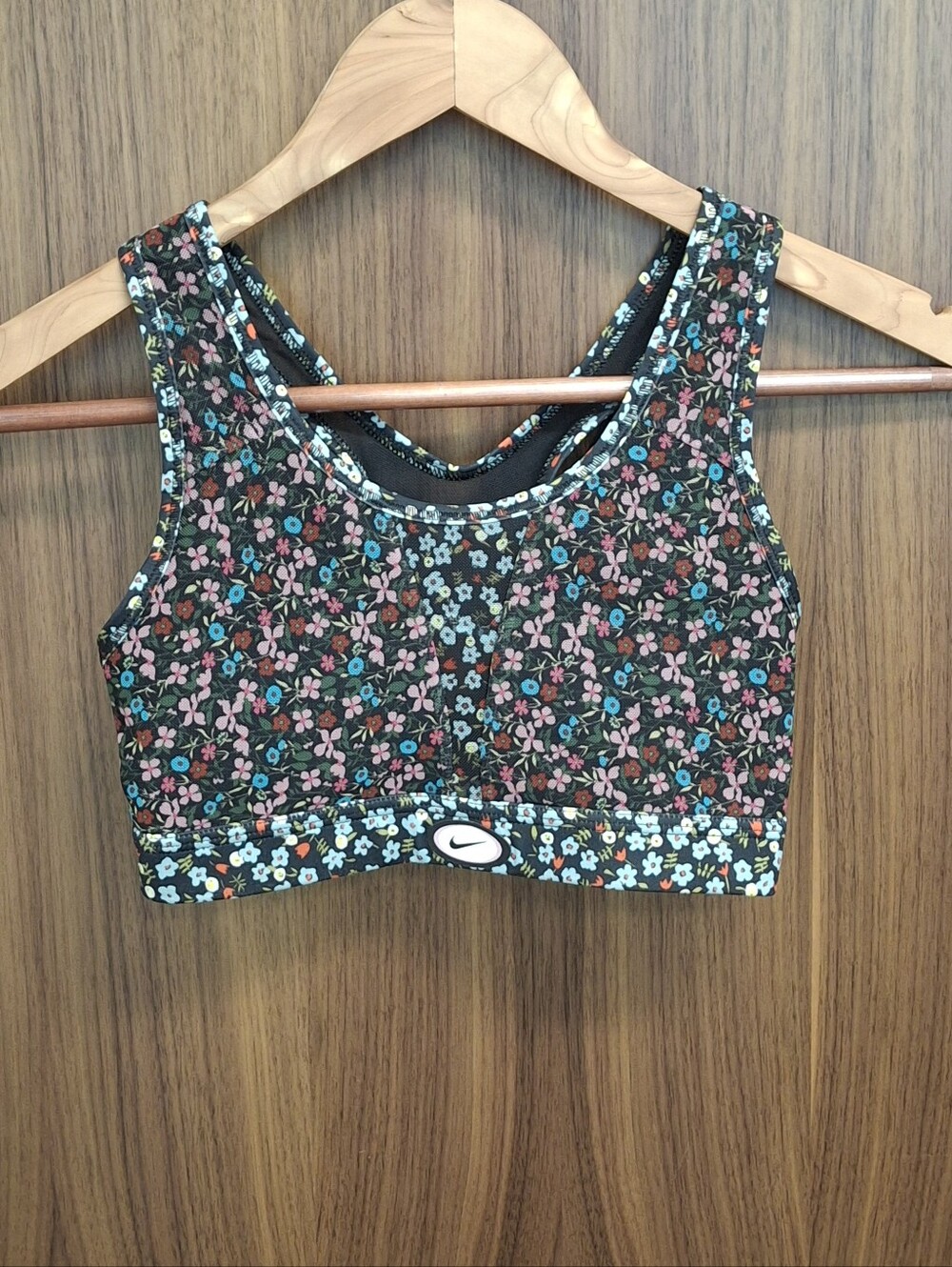 Nike Floral Sports Bra SZ XS